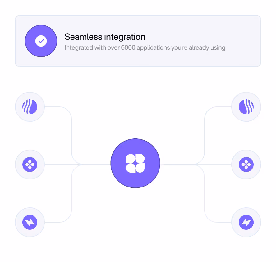 Tillio connected to a list of till and bookkeeping tools